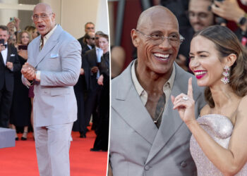 Dwayne ‘The Rock’ Johnson sobs over 15-minute standing ovation for ‘Smashing Machine’