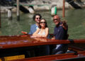 <em>Director Benny Safdie, from left, Emily Blunt and Dwayne Johnson arrive at the 82nd edition of the Venice Film Festival in Venice, Italy, on Sept. 1, 2025. (Photo by Scott A Garfitt/Invision/AP)</em>