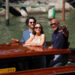 <em>Director Benny Safdie, from left, Emily Blunt and Dwayne Johnson arrive at the 82nd edition of the Venice Film Festival in Venice, Italy, on Sept. 1, 2025. (Photo by Scott A Garfitt/Invision/AP)</em>