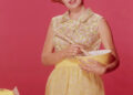 Publicity handout of Pat Crowley starring in television series 'Please Don't Eat the Daisies' (1965-1967).
