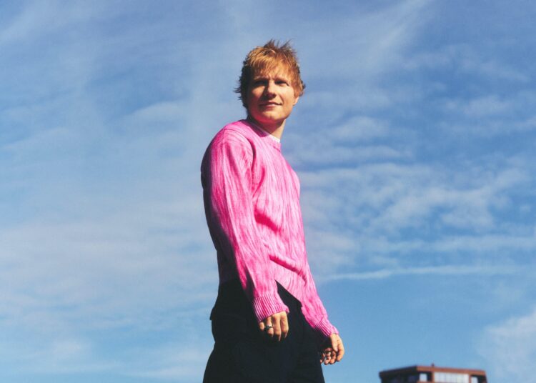 Ed Sheeran press photograph, photo by Petros Studio