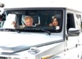 Ed Sheeran cut a casual figure on Tuesday as he joined Camila Cabello to film a new music video in New York City