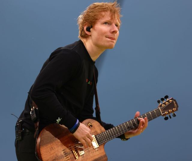 Ed Sheeran was speaking on the The 2 Johnnies Podcast (Liam McBurney/PA)