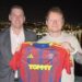 Ed Sheeran takes home Hajduk Split shirt from Croatia