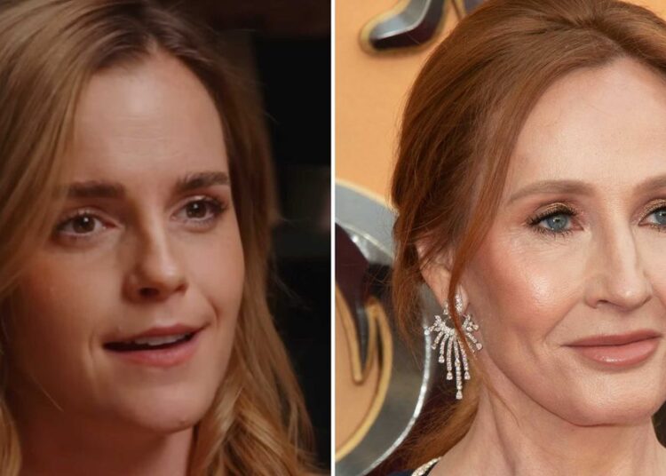 Emma Watson opens up about 'upsetting' JK Rowling rift over transgender rights