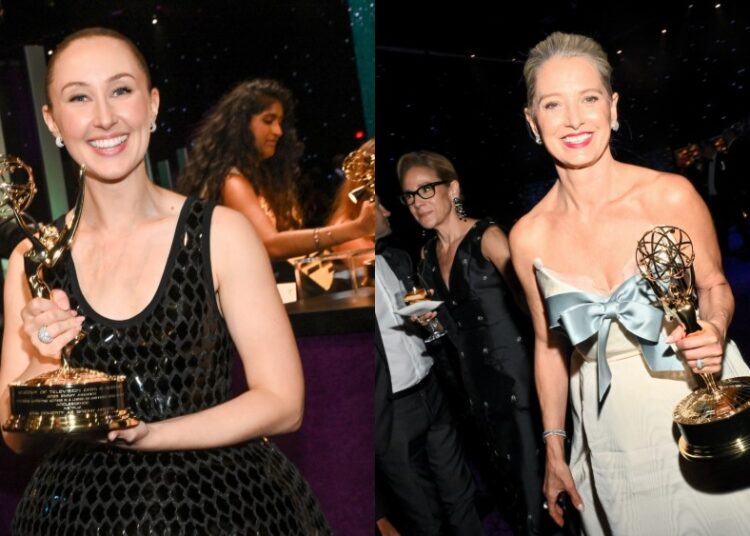 Emmy Winners Celebrate at Governors Ball After Party in Custom Looks