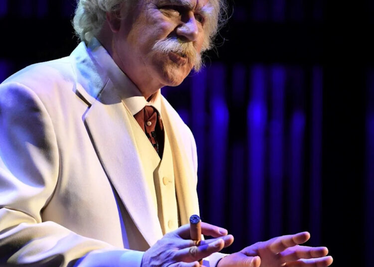 A performance of Mark Twain Live will take place at 6 p.m., Thursday, Sept. 25 at the Nancy Howe Auditorium in Wellsville. Tickets are $10.