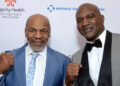 Mike Tyson and Evander Holyfield attend the 19th annual Harold and Carole Pump Foundation Gala.