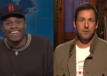 Devon Walker on Weekend Update/Adam Sandler doing his opening monologue on SNL.