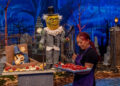 FILE - Calia Pacle of Creepin' It Real competes in "Halloween Wars." The hit Food Network show will soon be returning for its 2025 season.