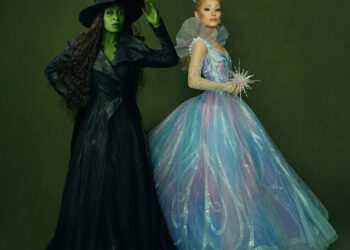 Cynthia Erivo and Ariana Grande in Wicked.