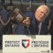 Click to play video: '‘Pouring one out’: Ford dumps out bottle of Crown Royal in response to Ontario plant closure'
