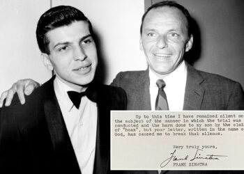 Frank Sinatra's 1964 letter breaking his silence on the kidnapping of Frank Jr., is being auctioned