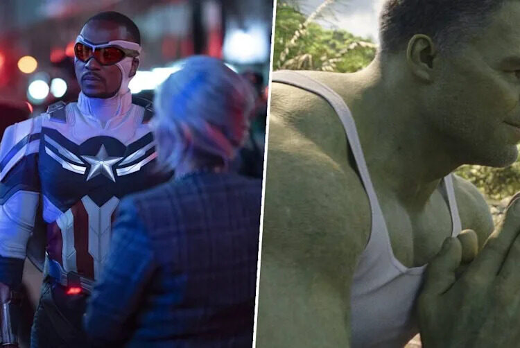 Captain America and Hulk.