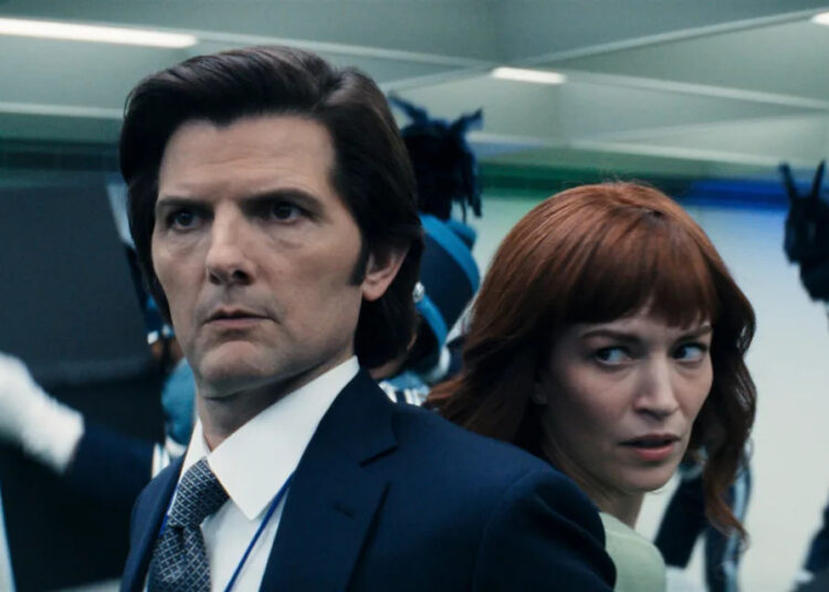 A scene from Severance.