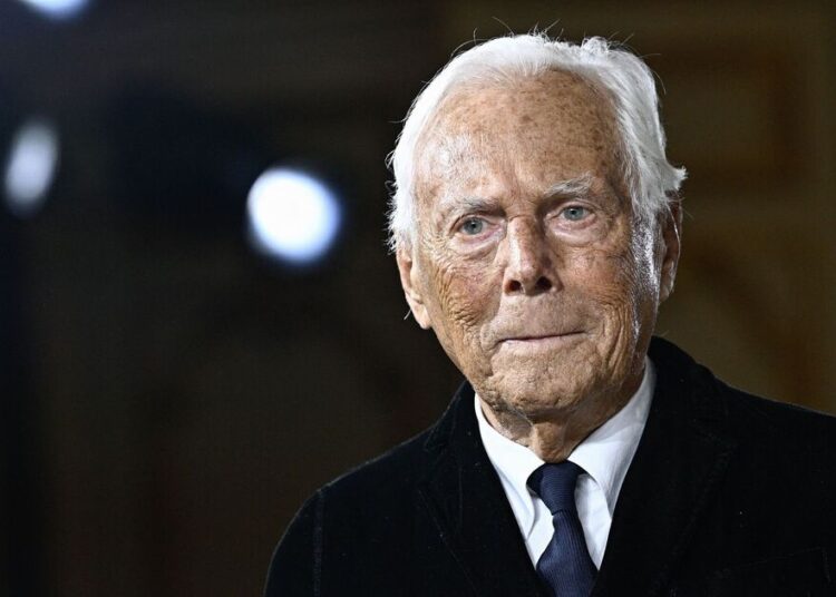 Giorgio Armani dead: Luxury fashion designer 'dies after hospital stint' | Celebrity News | Showbiz & TV