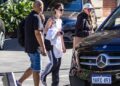Gracie Abrams spotted in Perth on Thursday.