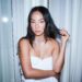 Greta Lee Channels Katharine Hepburn for Her First Venice Film Festival