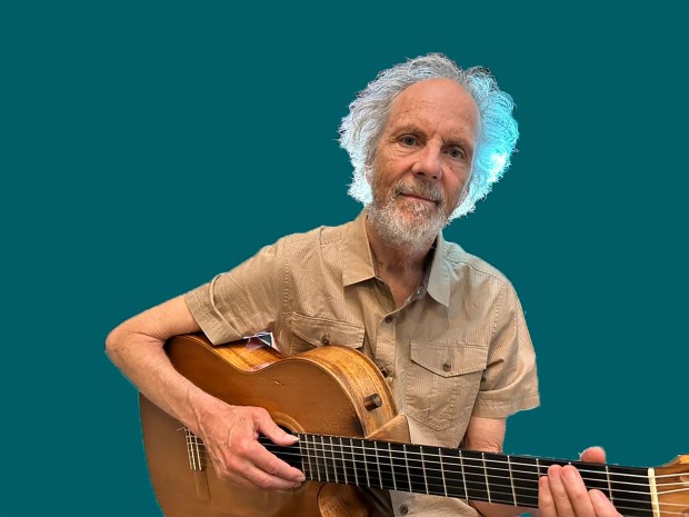 Peter Sprague has newly recorded the concerto he wrote and performed in 2002 with the San Diego Symphony. (Stephanie Sprague)
