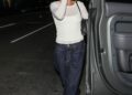 *exclusive* los angeles, ca hailey bieber and kendall jenner were seen enjoying dinner with andrew watt and charlotte lawrence in los angeles. the group shared a relaxed evening outing at a popular dining spot in the city. pictured: hailey bieber backgrid usa 17 september 2025 byline must read: backgrid usa: +1 310 798 9111 / usasales@backgrid.com uk: +44 208 344 2007 / uksales@backgrid.com *uk clients pictures containing children please pixelate face prior to publication*