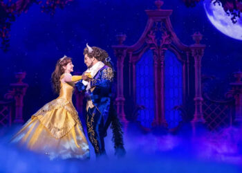 Kyra Belle Johnson and Fergie L. Philippe in Disney's "Beauty and the Beast."