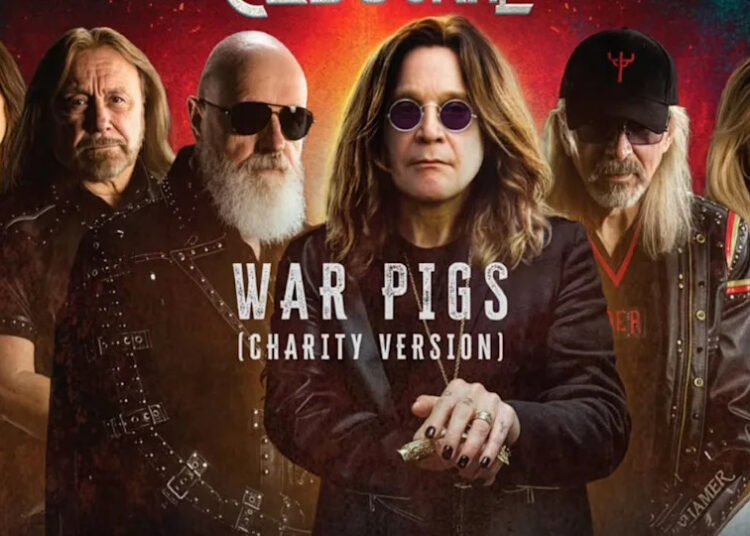 Judas Priest and Ozzy Osbourne in 2025.