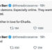 Roseanne Barr tweets about avoiding negativity online, uniting for Charlie, and feeling devastated