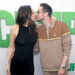 Pete Davidson and Elsie Hewitt kiss on the red carpet at an event for