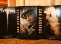 LAS VEGAS, NV – APRIL 20: A display for the movie “San Andreas” at CinemaCon at Caesars Palace on April 20, 2015 in Las Vegas, Nevada. (Photo by Gabe Ginsberg/WireImage)