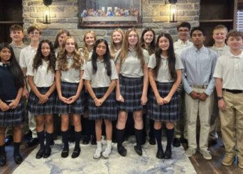 Holy Cross High School begins new era in Kent County with song and prayer