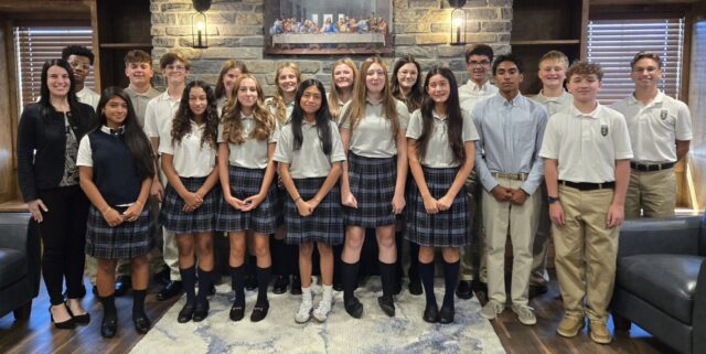 Holy Cross High School begins new era in Kent County with song and prayer