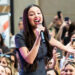 Olivia Rodrigo performing at Good Morning America