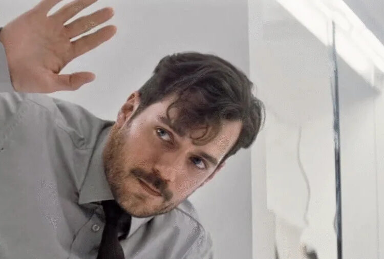 Henry Cavill in <em>Mission: Impossible</em>.
