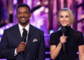 Alfonso Ribeiro and Julianne Hough host season 33 of "Dancing with the Stars." (Eric McCandless / Disney)