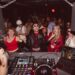 Dancers move to Playtime’s set at Tschüss on Cherokee Street on Thursday, Oct. 24, 2024.
