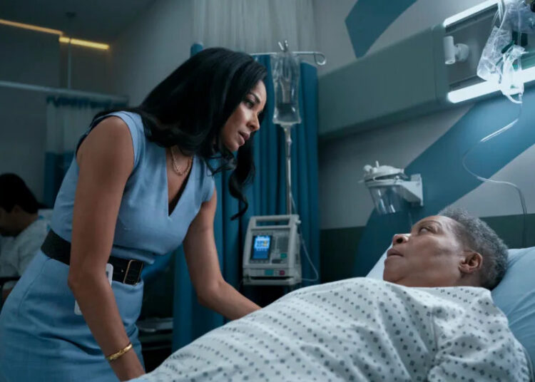 Rochelle Aytes as Dr. Mary Morstan and Juanita Jennings as Elizabeth Morstan — 'Watson' Season 2 Premiere