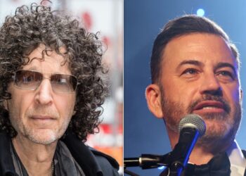 Howard Stern and Jimmy Kimmel.