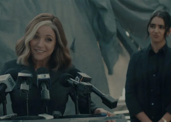 Geraldine viswanathan and julia louis dreyfus in thunderbolts .