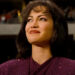 Selena at the Astrodome smiling proudly.