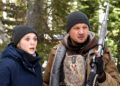 Elizabeth Olsen and Jeremy Renner in Wind River.