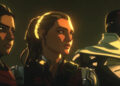 Ms. Marvel, Yelena and Blade Knight in Marvel Zombies.