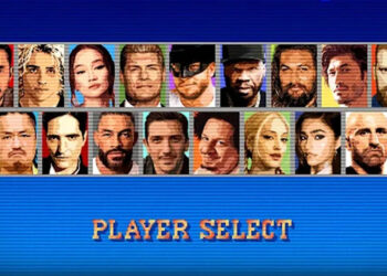 The full cast of the Street Fighter on the movie's poster.