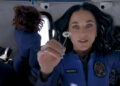 Pop star Katy Perry joined five other women on an 11-minute mission last April aboard Jeff Bezos's Blue Origin rocket