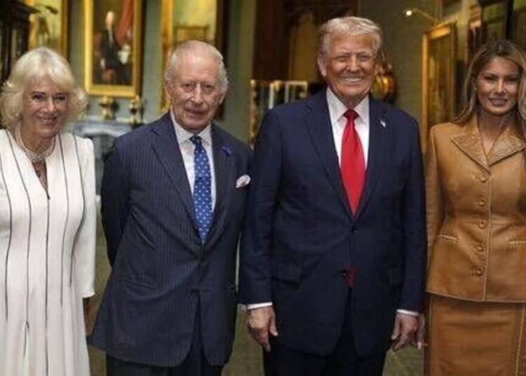 I was in the room with Trump and King Charles and they got along - Royals - News