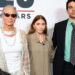 Lisa Eisner, Ashley Olsen, and Louis Eisner attend the 25th Anniversary YES Scholars Gala at Private Club on September 04, 2025, in Bel Air, California.