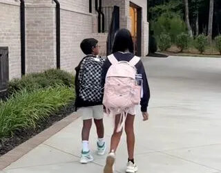 queencitytrends/TikTok Vidya Gopalon's two kids.