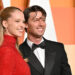 Patrick Schwarzenegger and Abby Champion at Vanity Fair Oscar Party 2025