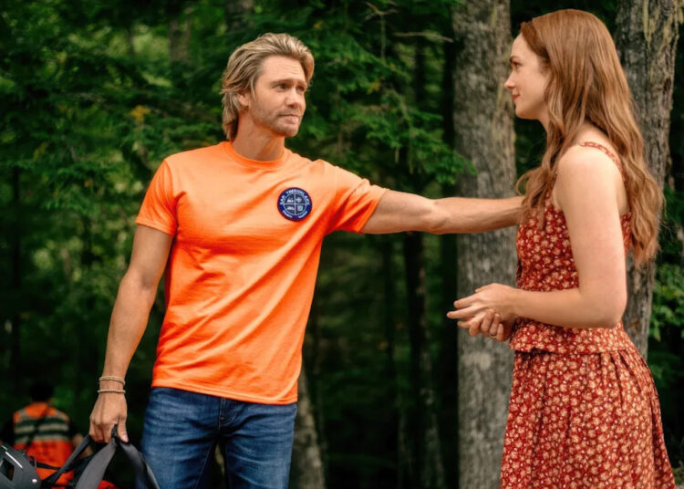 Chad Michael Murray, Morgan Kohan in Sullivan's Crossing season 3