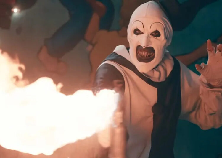 Art the Clown in Terrifier 2.