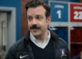 Ted Lasso in the locker room.